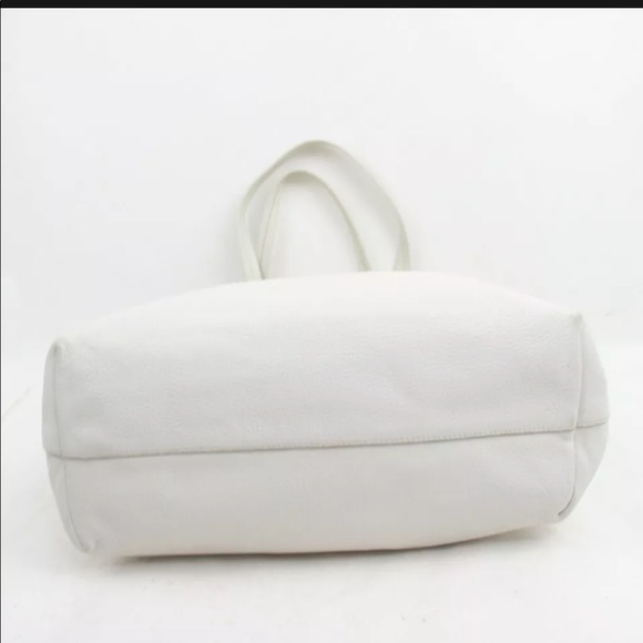 MIU MIU leather tote off-white large Spring/Summer very good condition #H103 - Picture 5 of 10
